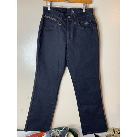 Harley-Davidson Other - New HARLEY-DAVIDSON Modern Straight Fit Black Denim Jeans, Men's 30W X‎ 32L